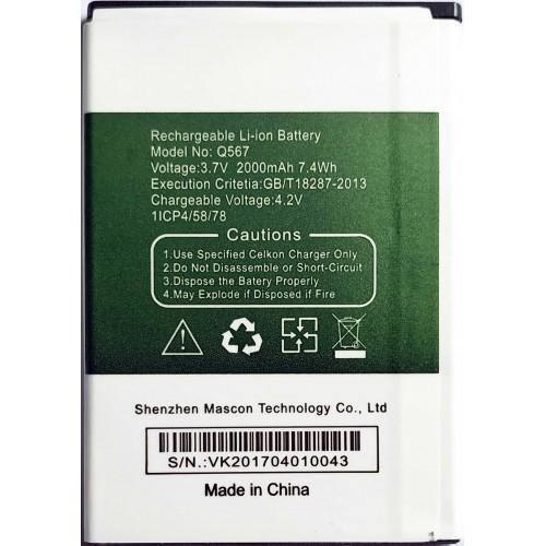 Battery for Celkon Q567 - Indclues