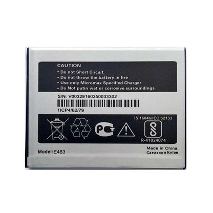 Battery for Micromax Canvas Evok E483 - Indclues