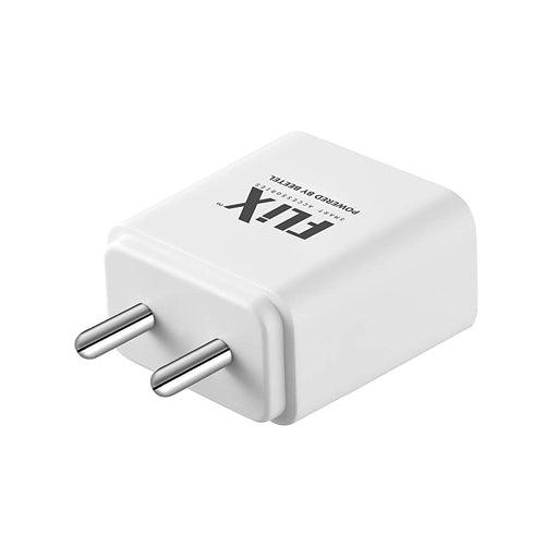 Flix Beetel XWC-63D 2.4 A Multiport Mobile Charger with USB Cable - Indclues