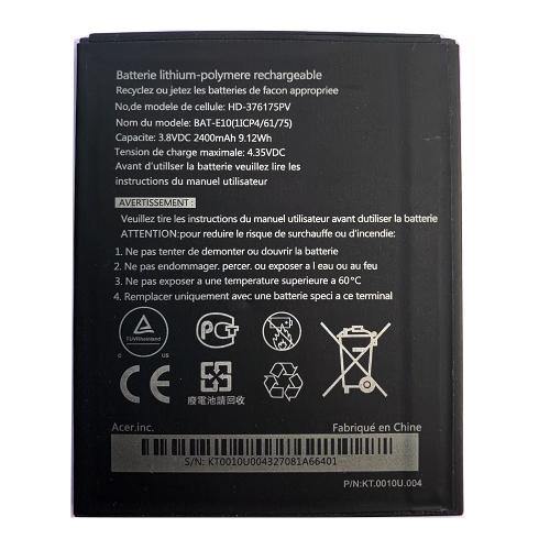 Battery for Acer Liquid S1 Duo S510 HD-376175PV - Indclues