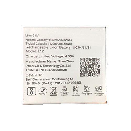 Premium Battery for Lyf Flame 4 L12 - Indclues