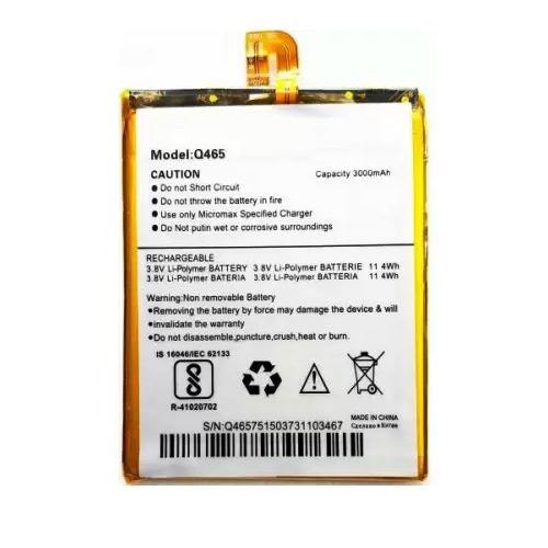 Battery for Micromax Canvas Unite 4 Pro Q465 - Indclues