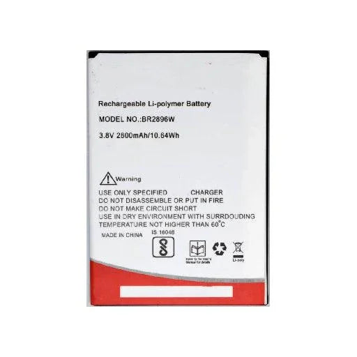 Battery for Intex Aqua Prime 4G BR2896W - Indclues