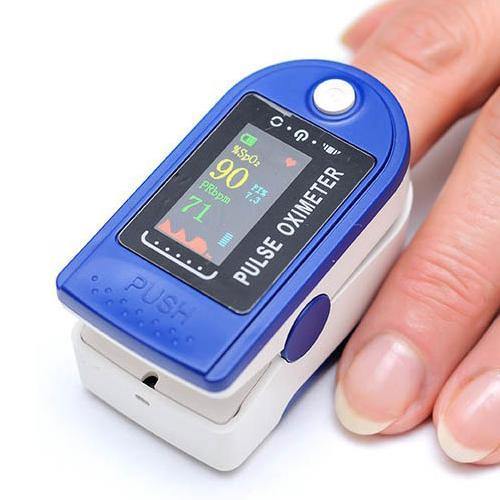 Fingertip Pulse Oximeter LK87 OLED Display - Indclues