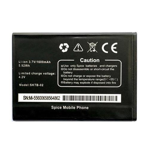 Battery for Spice SKTB-02 - Indclues