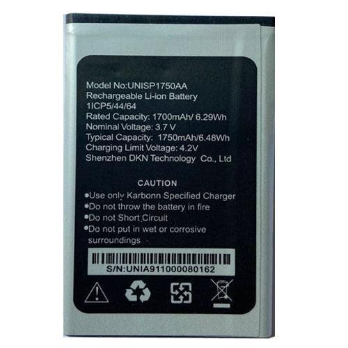 Battery for Karbonn A9 Indian UNISP1750AA - Indclues