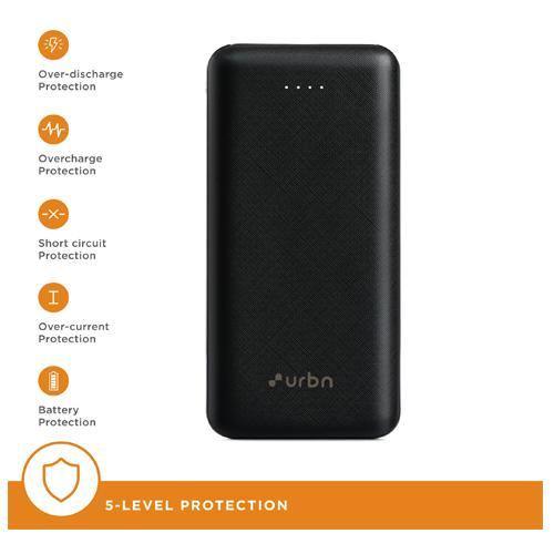 URBN Power 10000mAh Li-Polymer Power Bank - Indclues