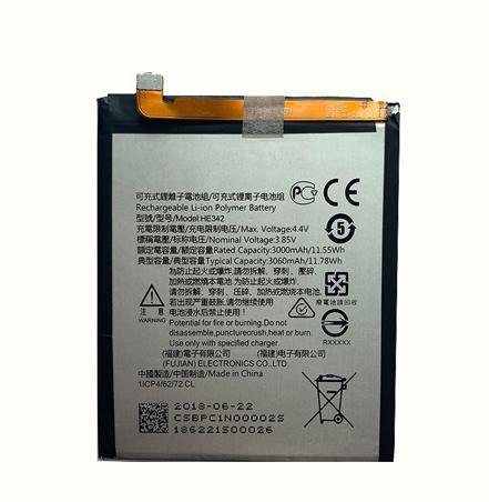Battery for Nokia X5 TA-1109 HE342 - Indclues