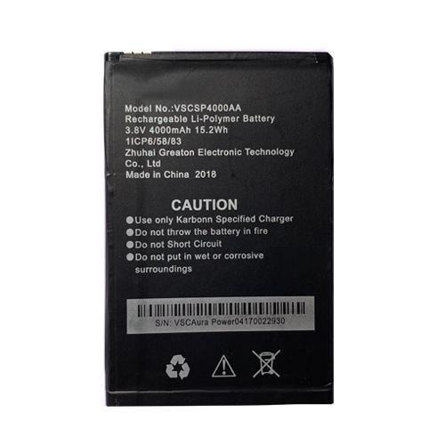 Battery for Karbonn Aura Power 4G VSCSP4000AA - Indclues