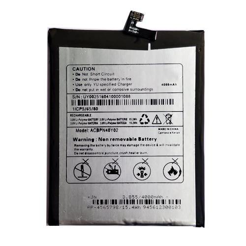 Battery for Micromax YU Yunicorn YU5530 ACBPN40Y02 - Indclues