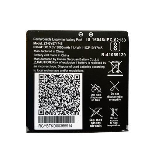 Premium Battery for Reliance JioFi JMR1040 Wireless 4G Portable Data Card ZT-GY974745 - Indclues