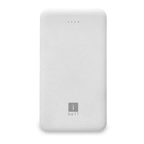 iBall 10000mAh Li-Polymer Power Bank IB-10000LP (White) - Indclues