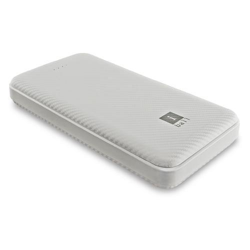 iBall 10000mAh Li-Polymer Power Bank IB-10000LP (White) - Indclues