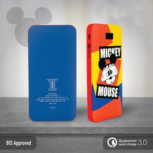 Reconnect Disney Mickey Mouse 10000mAh QC PD Power Bank DPB301 MY - Indclues