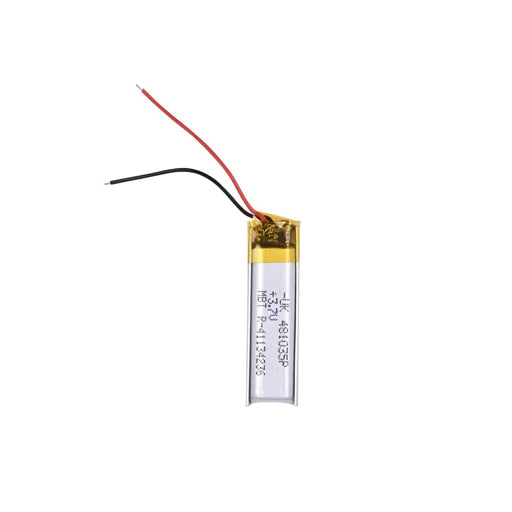Battery for Bluetooth Headset, Smart Devices & DIY Electronics 481035P 3.7V 260mAh Li-Polymer (LiPo) Rechargeable Battery