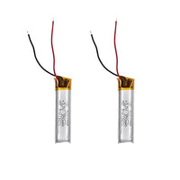 Battery for Bluetooth Headset, Smart Watch, Earpods & Toys 500935P 3.7V 130mAh Li-Polymer (LiPo) Rechargeable Battery (Pack of 2)