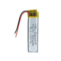 Battery for Bluetooth Speaker, IoT Devices & DIY Electronics 501245 / 501245P 3.7V 500mAh Li-Polymer (LiPo) Rechargeable Battery