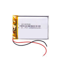 Battery for Bluetooth Speaker, GPS Tracker & DIY Electronics 503548P 3.7V Li-Polymer (LiPo) Rechargeable Battery