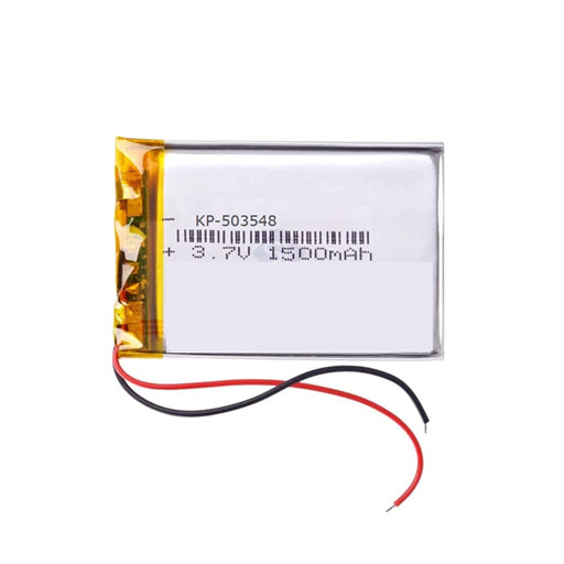 Battery for Bluetooth Speaker, GPS Tracker & DIY Electronics 503548P 3.7V Li-Polymer (LiPo) Rechargeable Battery