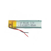 Battery for GPS, Bluetooth Speaker, IoT Devices & DIY Electronics 551145 3.7V 480mAh Li-Polymer (LiPo) Rechargeable Battery (Pack of 2)