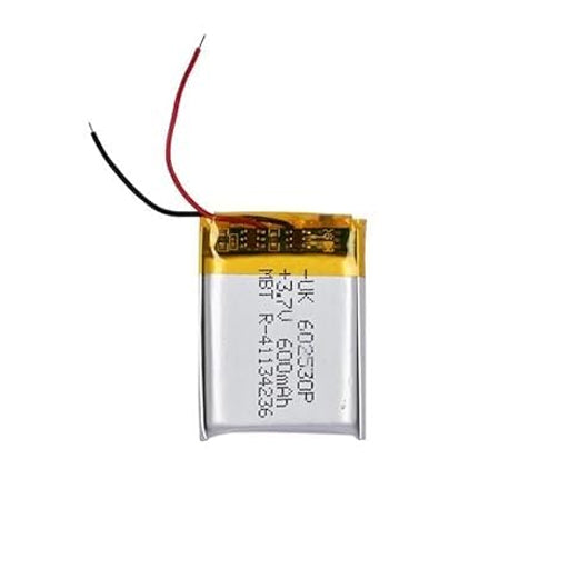 Battery for Bluetooth Speakers, RC Toys & DIY Electronics 602530P 3.7V 600mAh Li-Polymer (LiPo) Battery