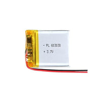 Battery for Bluetooth Speaker, RC Drone & DIY Electronics 603030P 3.7V 700mAh Li-Polymer (LiPo) Rechargeable Battery
