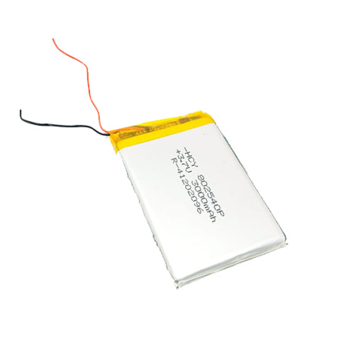 Rechargeable Lithium Polymer 3000mAh Battery 635071P - Indclues