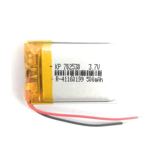 Rechargeable Lithium Polymer 500mAh Battery 702530P - Indclues