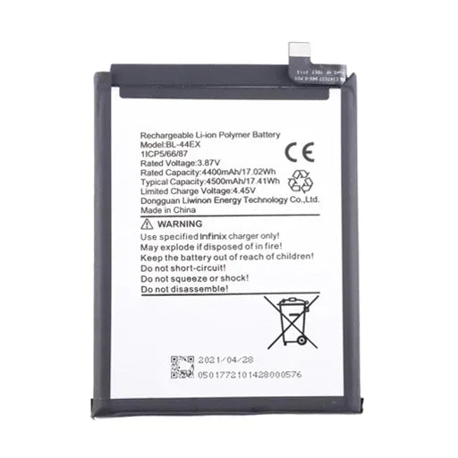 Battery for Infinix Zero X Pro (X6811) Bl-44EX