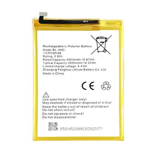 Battery for Itel P33+ (W6001) BL-49EI - Indclues
