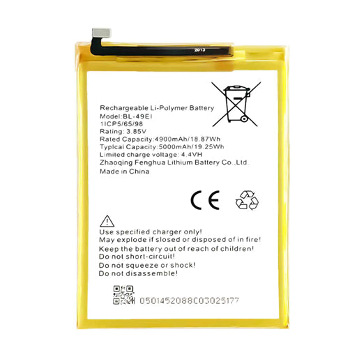 Battery for Itel P33+ (W6001) BL-49EI