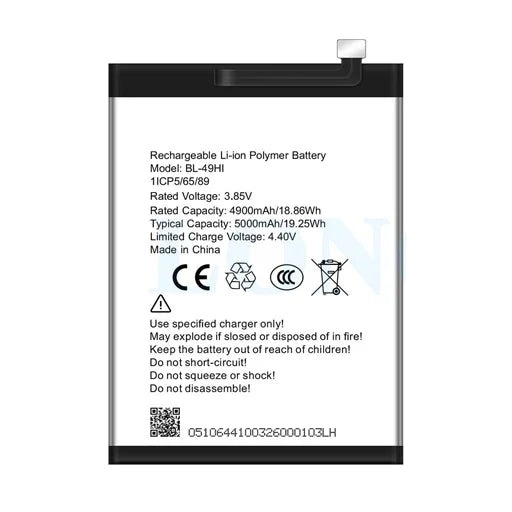 Battery for Itel S23+ (S681LN) BL-49HI - Indclues