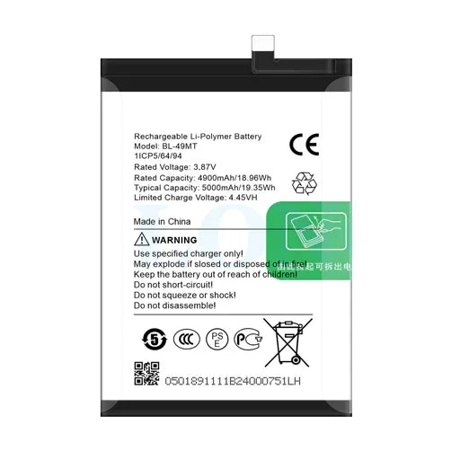 Battery for Infinix BL-49MT