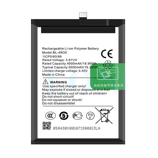 Battery for Infinix Note 40 5G (X6852) BL-49OX