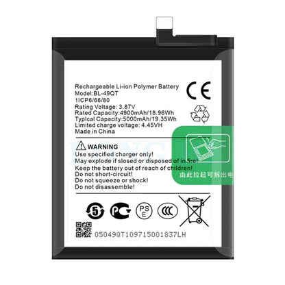 Battery for Tecno Camon 20 Premier 5G (CK9N) BL-49QT - Indclues