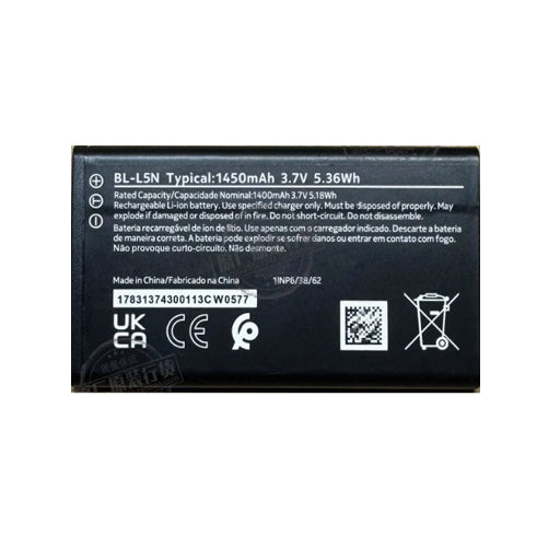Battery for Nokia 105 4G (2023) BL-L5N