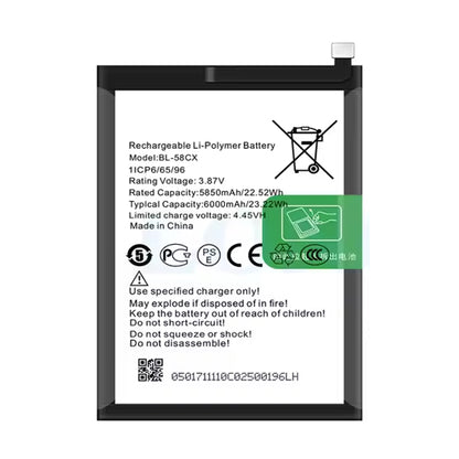 Battery for Infinix Hot 10i (X659B / X658E / X658B) BL-58CX