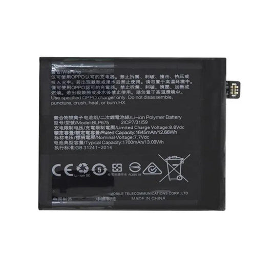 Battery for Oppo Find X BLP675 - Indclues