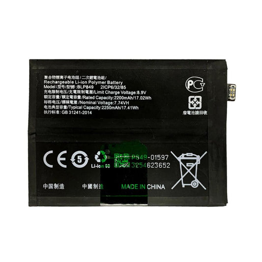 Battery for Realme GT 5G BLP849 - Indclues