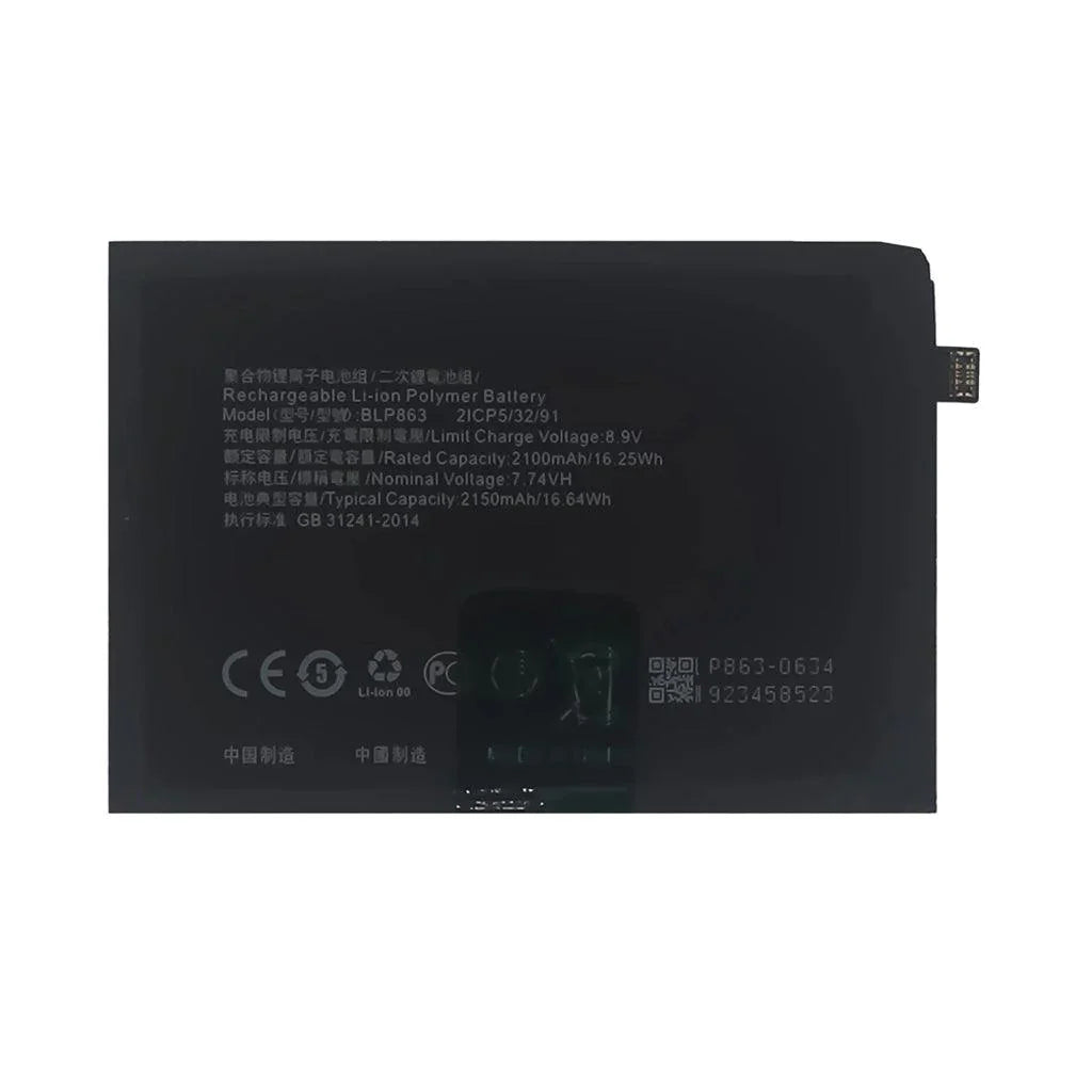 Battery for Oppo Reno 6 / Reno6 5G BLP863 - Indclues