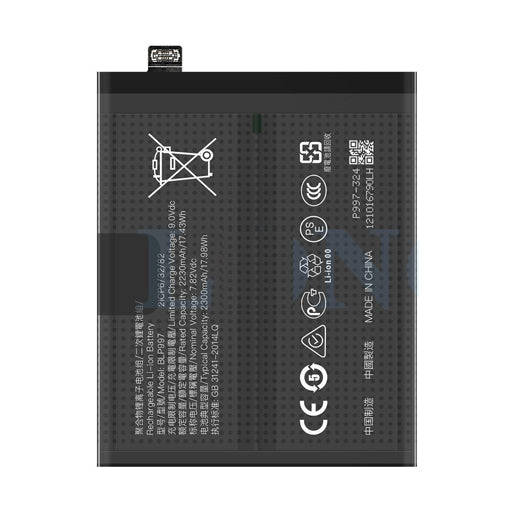 Battery for Oppo Reno10 Pro (CPH2525) BLP997