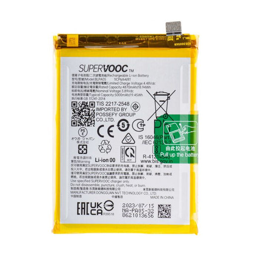 Battery for Oppo Reno 10 5G BLPA05