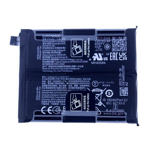 Battery for OnePlus 12 5G BLPA25 - Indclues