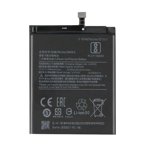 Battery for Redmi 10X Pro 5G BM4S - Indclues