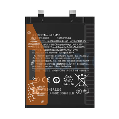 Battery for Xiaomi K50 BM5F - Indclues