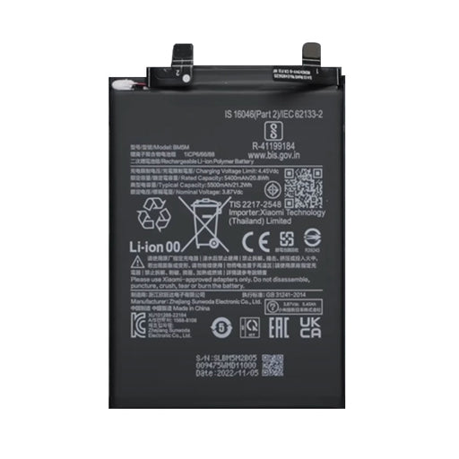 Battery for Xiaomi Redmi K60 Ultra BM5M