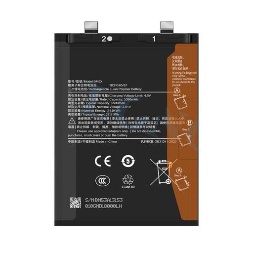 Battery for Xiaomi Redmi K70E BM5X