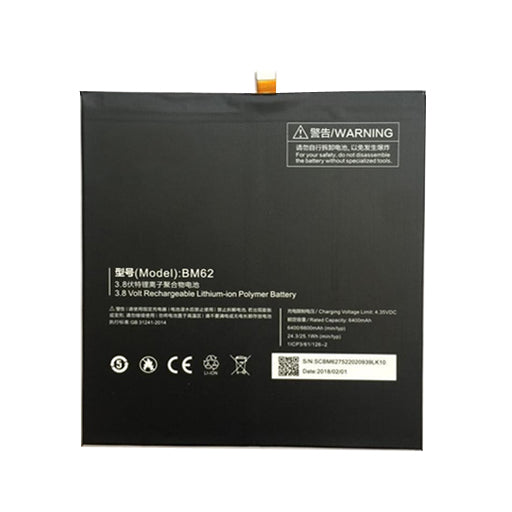Battery for Xiaomi Mi Pad 3 BM62