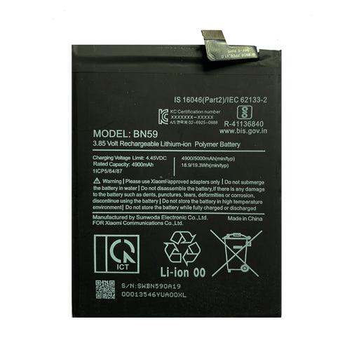 Premium Battery for Xiaomi Redmi Note 10 BN59