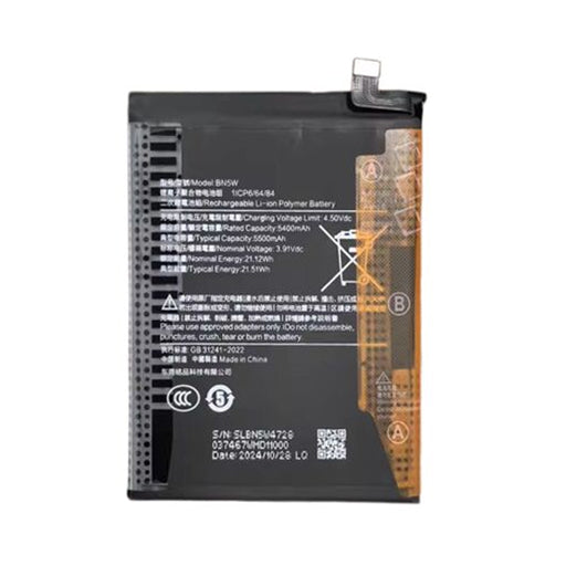 Battery for Xiaomi Redmi Note 14 Pro 5G BN5W